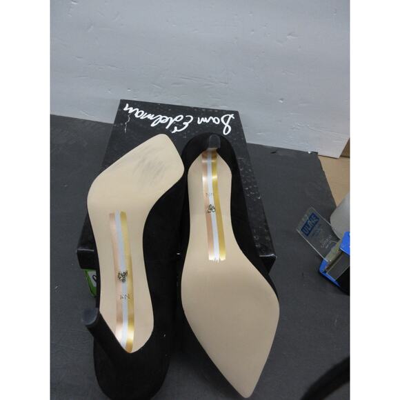 Sam Edelman Women's Hazel Pump, Black Suede, Size 10 Narrow - Picture 4 of 6